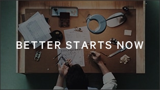 “BETTER STARTS NOW” スペシャルサイト